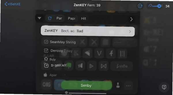 ZenKEY���ָ�����ý����ͼ