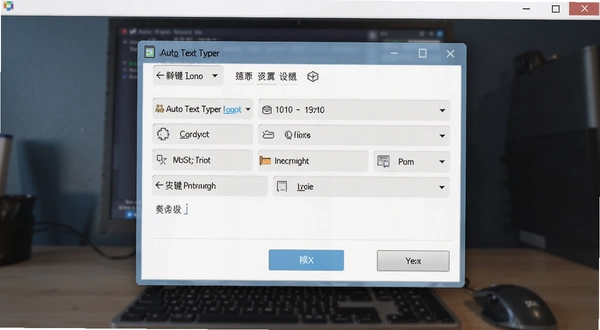Auto Text Typer热键设置界面