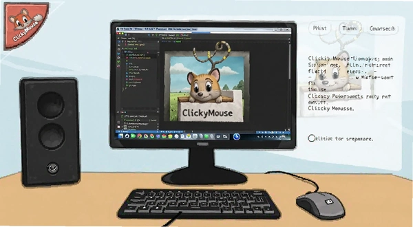 ClickyMouse��Ļ���䴥������ʾ��ͼ