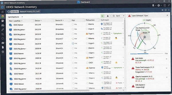 DEKSI Network Inventory�����������Ǳ���չʾ�������豸�б��͸澯��Ϣ