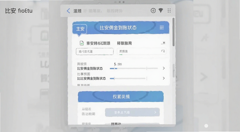 比安佣金到账状态截图预览图