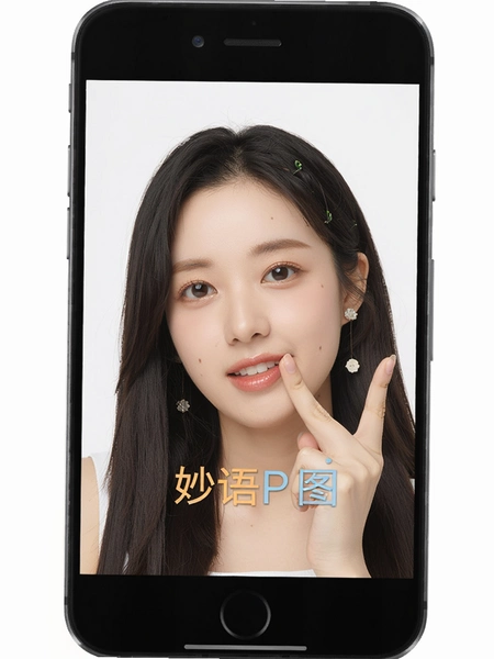 妙语P图商品图白底效果