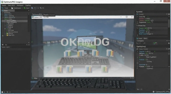 OptimumJPEG软件运行界面
