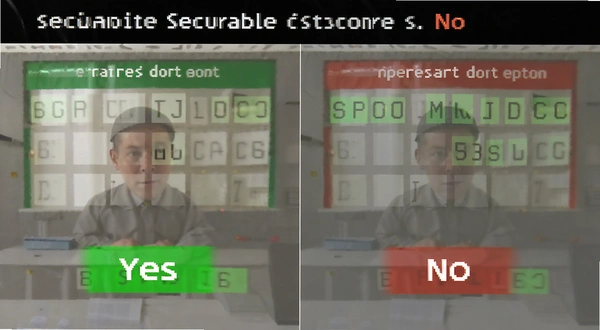 securable�����Yes��No�Ա�ͼ