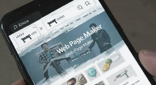 Web Page Maker ������ҳ�ֻ����Ч��ͼ