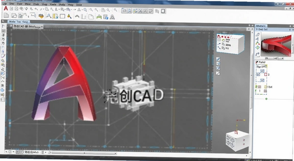 尧创CAD界面操作截图