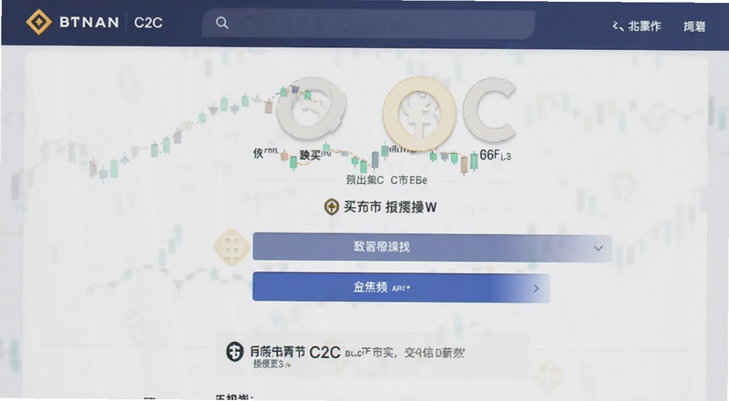 币安C2C买币页面操作预览图