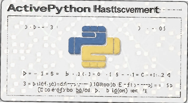 ActivePython ��ݼ�����ʾ��ͼ