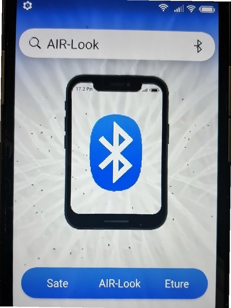 AIR-Look搜索蓝牙设备界面截图