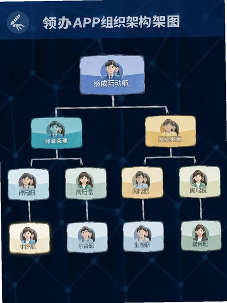 ���APP��֯�ܹ���״ͼչʾ