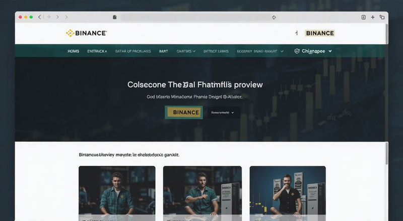 Binance������ҳ����Ԥ��ͼ
