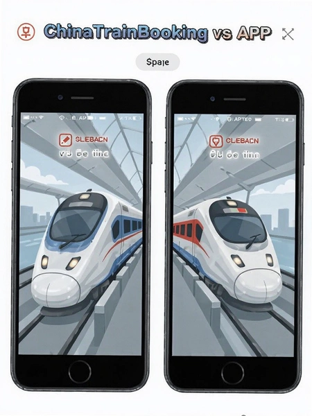 ChinaTrainBooking ��ͬ��APP�Ա�ͼ