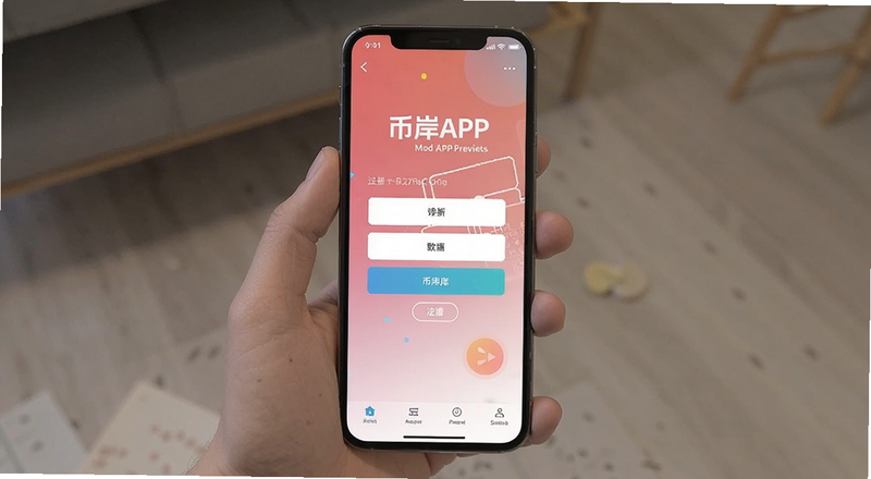 币岸APP注册页面手机截图预览图