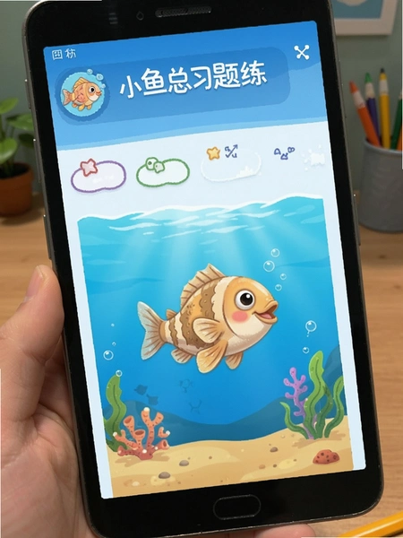 小鱼总习题练习界面