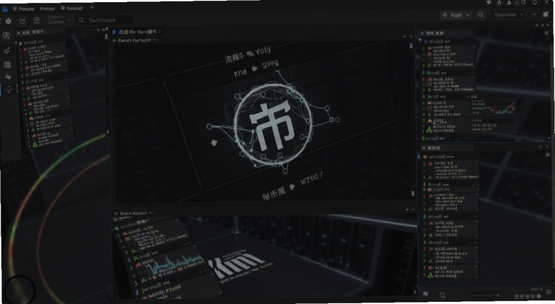 流程币暗操作界面预览图