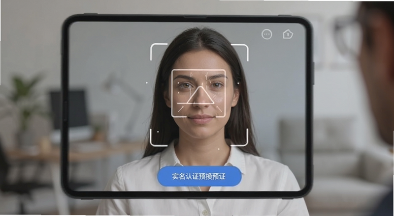 实名认证人脸识别操作预览图