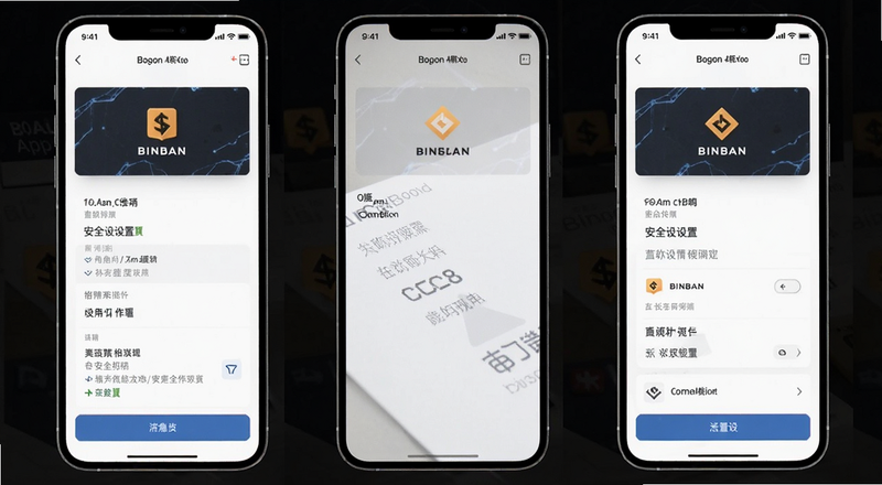 币安App安全设置页面预览图