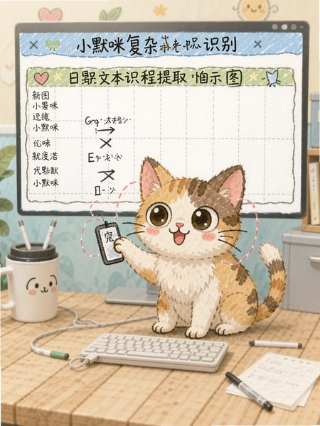 СĬ�临���ı�ʶ���ճ���ȡʾ��ͼ