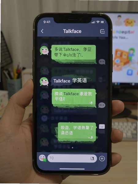 ��˵Talkface΢������ʽѧӢ�����