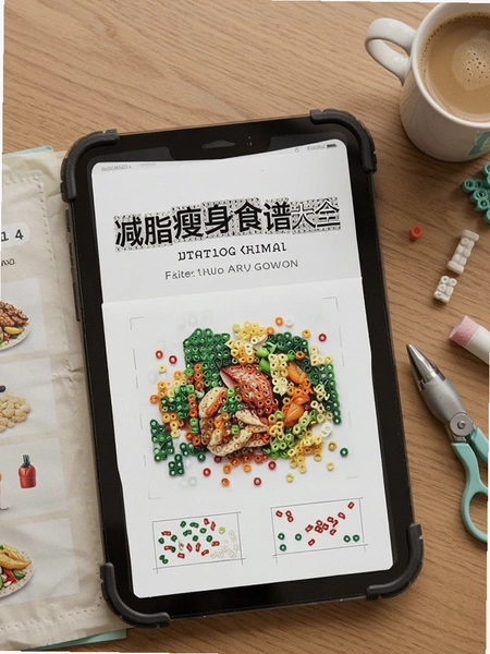 减脂瘦身食谱大全 内置拼豆素材样式