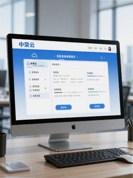 中荣云 信息查询结果展示页面