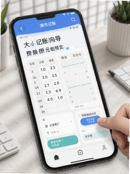 大小记账智能向导操作演示预览图