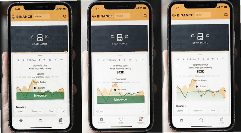 �ֻ���binance������¼ҳ��Ԥ��ͼ