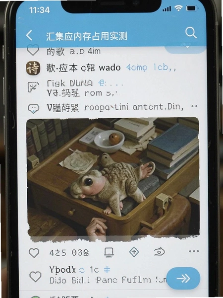 诗歌本汇集应用内存占用实测截图