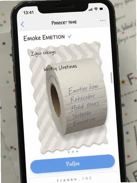 Emoke����ֽ����ǩ��д����Ԥ��ͼ