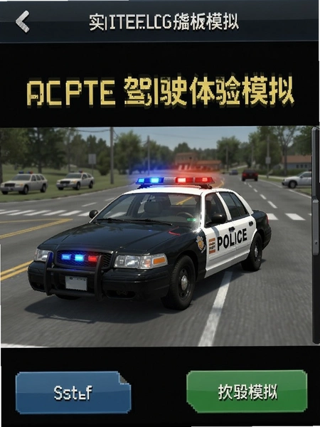 警车驾驶体验模拟官方原版安装界面截图