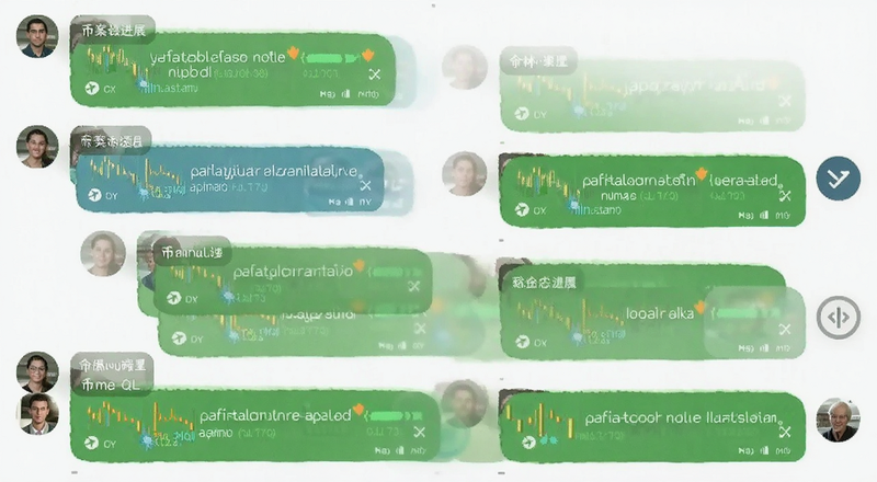 社区群聊讨论币案进展截图预览图
