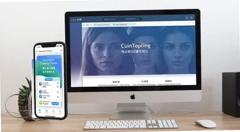 比安地址手机端与电脑端位置对比预览图