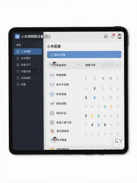小未物联设备列表主界面预览图