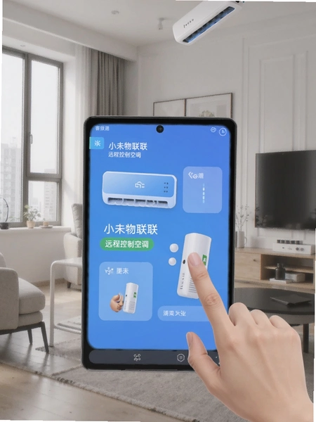 小未物联远程控制空调界面
