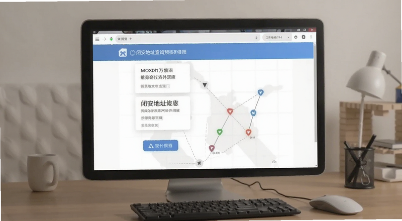 闭安地址查询界面预览图