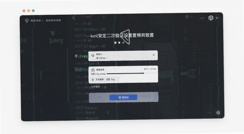 安币二次验证设置界面预览图