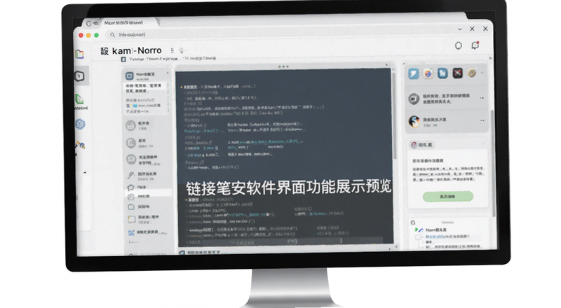 链接笔安软件界面功能展示预览图