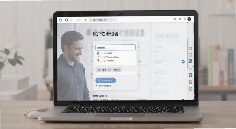 账户安全设置页面预览图