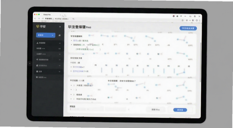 毕安链接使用步骤操作界面预览图