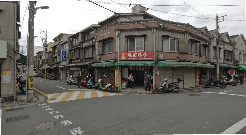 庵前巷步行路口实拍预览图