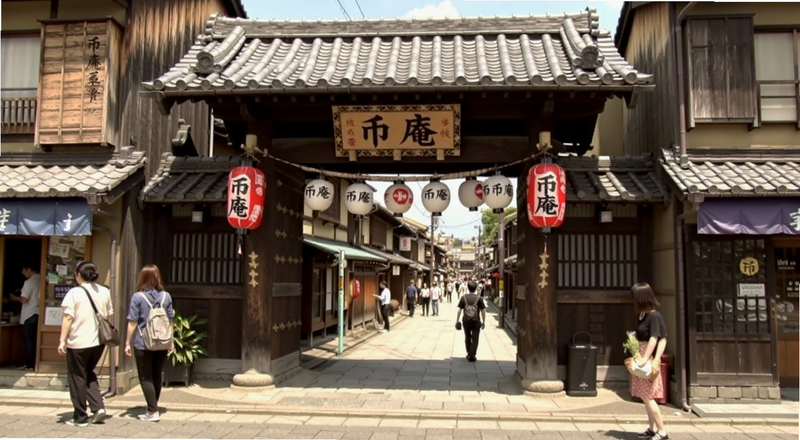 币庵入口正门街景预览图