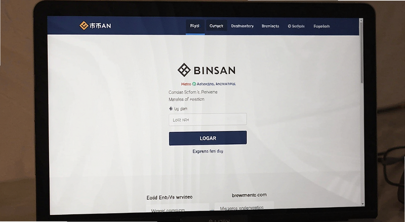 币安官网首页登录界面预览图