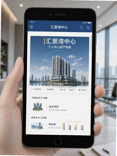 汇景湾中心 个人中心房产档案页面