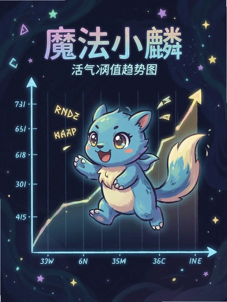 魔法小麟活力值趋势图