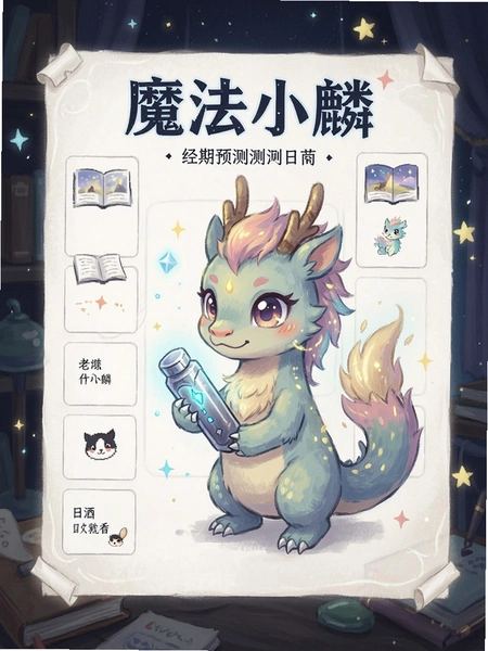 魔法小麟经期预测日历预览图