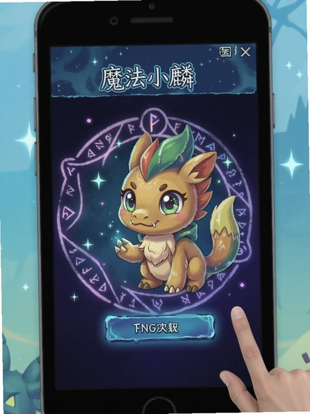 魔法小麟设备绑定界面预览图