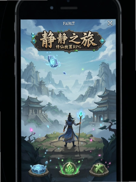 静静之旅修仙放置RPG游戏界面预览图