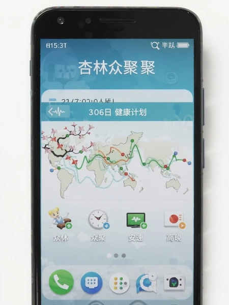 杏林众聚 安卓手机 主界面 健康计划 截图