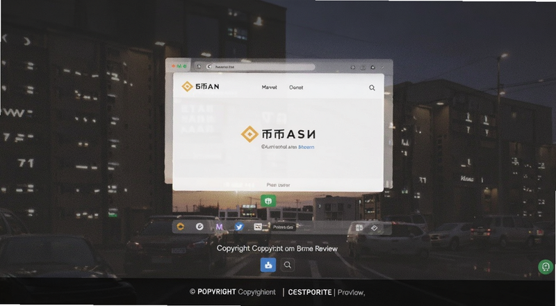 币安官网底部版权与客服入口预览图