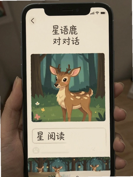 星语鹿 对话阅读界面 预览图
